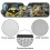 Turtle Windshield Sun Shade for Jeep Wrangler 2007–2024 5