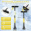Ice Scraper and Snow Brush 32 inch Extendable Yellow 3