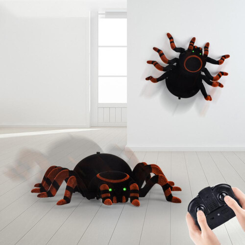Wall-Climbing Spider Toy Remote Control with Flashing 1