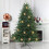 Velvet Christmas Balls Set Coffee 12 PCS 4