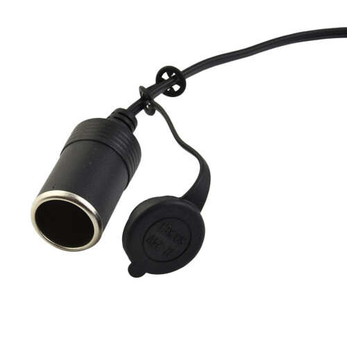 Motorcycle DC 12V 24V EU Plug Power Adapter Cord 1