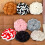 Round Knot Pillow Chunky Knit Throw 13.8 Inch Pink 2