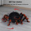 Wall-Climbing Spider Toy Remote Control with Flashing 5