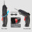 Electric Screwdriver Set 3.6V Rechargeable with 15 5