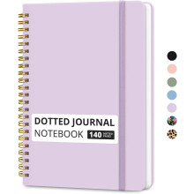 Spiral Journal Notebook College Ruled 140 Pages A5 Hardcover