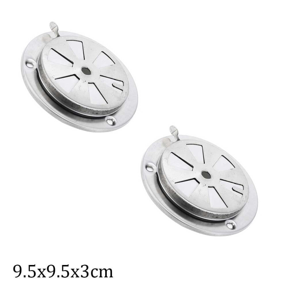 Bbq Grill Smoker Exhaust Vent Damper 2 Pieces 9455834475585