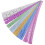 Star Origami Paper Strips Decorative Colored 140 Pieces 5