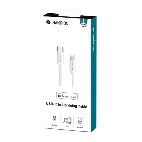 USB-C to Lightning Cable 2m White