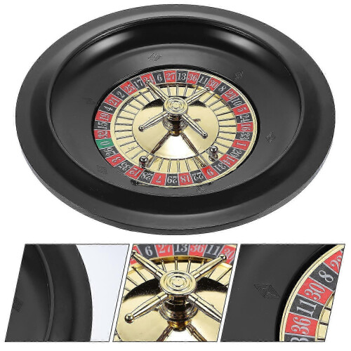 Russian Poker Rotating Wheel Game Table Prop 2