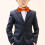 Adjustable Pre-Tied Bow Tie Orange Polyester for Boys 7