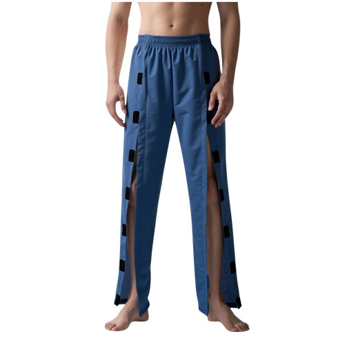 Men's Quick-Dry Healthcare Pants with Hook-and-Loop Closure 1
