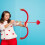Cupid Bow and Arrow Prop White Heart Shape 1 Piece 4