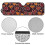 Foldable Heart Print Windshield Sun Shade for Jeep Wrangler 6