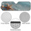Beach Starfish Windshield Sun Shade for Jeep Wrangler JL 6