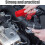 Red LED Interior Car Door Light 12V Plastic 3