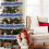Kerstslinger van metallic lametta, gedraaid, 1,98 meter 6