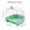 Parrot Bathing Box Hanging Shower Cage for Small Birds 3