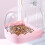 Parrot Bathing Box Hanging Shower Cage for Small Birds 7