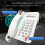 Desk Telephone with Caller ID and Large Buttons 7