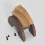 Coffee Filter Holder Reusable Stand Imitation Walnut 6