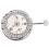 Stainless Steel Automatic Watch Movement DIY Replacement 5