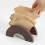 Coffee Filter Holder Reusable Stand Imitation Walnut 7
