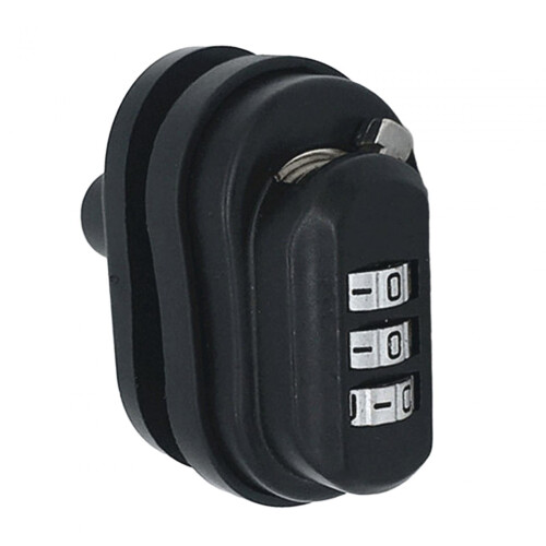 3-Digit Combination Lock Heavy Duty Padlock for Home and 1