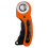 Round Wheel Cutter for Fabric 45mm Orange 3