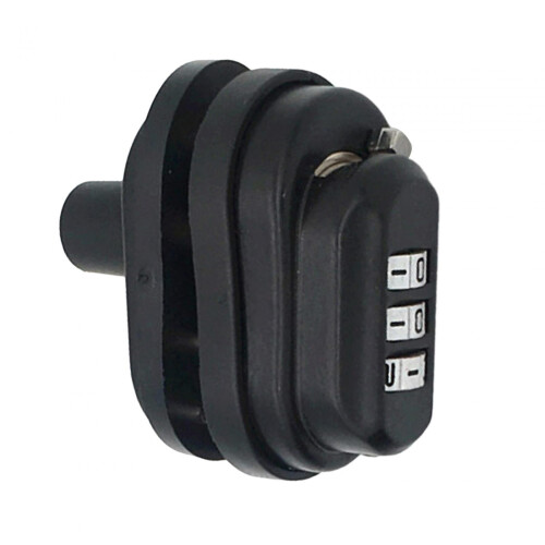3-Digit Combination Lock Heavy Duty Padlock for Home and 2