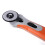 Roller Wheel Blade Cutter 45mm Orange Gray 4