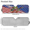 Windshield Sun Shade for Jeep Wrangler and Gladiator 5