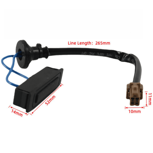 Trunk Lid Release Switch for Nissan Replacement Plastic Part 1