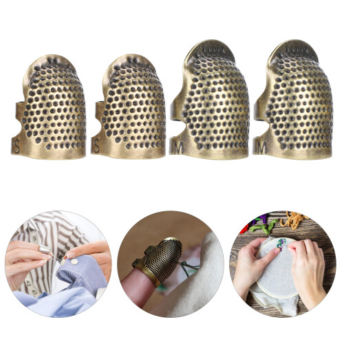 Sewing thimble for hand embroidery and needlework 2