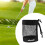 Golf Ball Pouch Black Mesh Lightweight Large 7