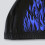 Swimming Cap Nylon Tear-resistant Flame Style with Ear 8