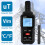 EMF Detector Portable 3-in-1 Handheld Meter with LCD and 3