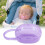 BPA-Free Pacifier Case Transparent Purple Holder 2