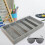 Glasses Display Tray Grey MDF 5-Grid Organizer 7