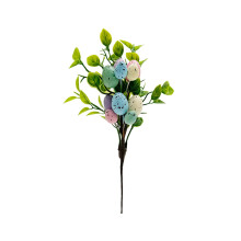 Easter Decorations Simulated Branches with Colorful Eggs