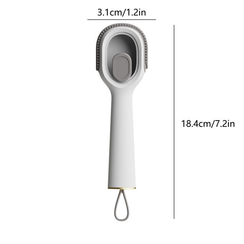 Shoe Brush with Long Handle and Soft Bristles 2