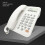 Desk Telephone with Caller ID and Large Buttons 3