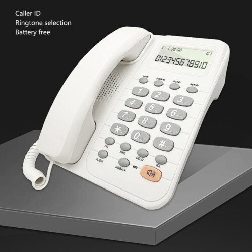 Desk Telephone with Caller ID and Large Buttons 2