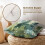 Conjunto de 2 capas de almofada natalinas 60x60cm (24x24 polegadas) - Floresta de Inverno 4