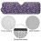 Purple leopard print windshield sun shade for Jeep Wrangler 6