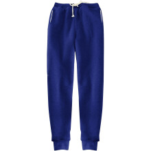 Women's High-Waisted Thermal Fleece-Lined Leggings Blue 5XL