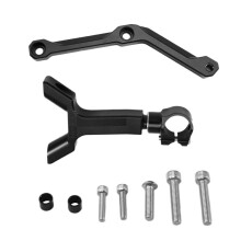 Motorcycle Steering Damper Stabilizer Bracket Mounting Kit for STREET TRIPLE 765 S/R 2017-2022