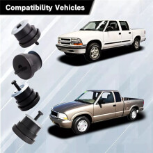 4pcs Body Mount Set 924-181 924181 for Chevy S10 Pickup Sonoma 1994-2004 Body Position Rubber Kit