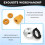 31336788776 31336776554 Front  Strut Mount Rubber Buffer Spring Pads Protection Kit for  X5 E70 X6 E71 5