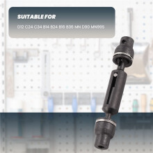 Upgrade Metal CVD Drive Shaft for WPL D12 C24 C34 B14 B24 B16 B36 MN D90 MN99S HengLong RC Car Parts Accessories,Black