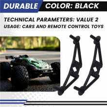 2Pcs Body Mount Bracket EA1016 for JLB Racing CHEETAH 11101 1/10 Brushless RC Car Parts Accessories